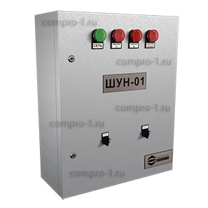 Шкаф управления насосами ШУН-1-2-4.7-ТР-GSM вид снаружи